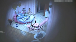 极品身材窈窕高颜值女神【爱丝袜Vivian姐】芭蕾服卖弄风骚舞姿，专注吃鸡 主人掀开窄小遮掩直取花蕊