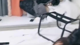 与黑人少女Keisha Kane和一个喜欢粗暴性爱的病人进行跨种族性交